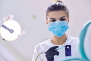 A Dentist at Work